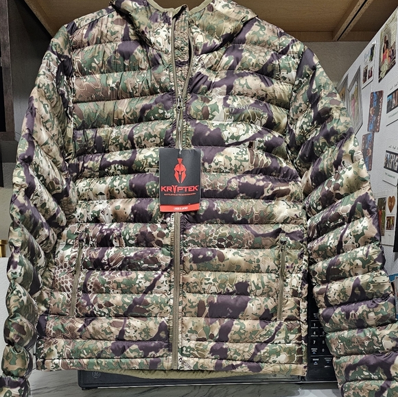 Kryptek Lykos insulated  waterproof jacket. Men's  size large - Picture 4 of 16